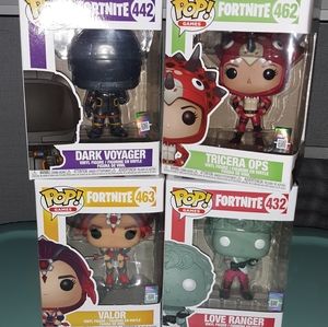 FUNKO POPS FORNITE 4PC. BUNDLE